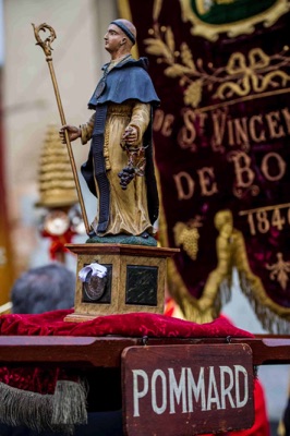 Saint Vincent Statue from Pommard